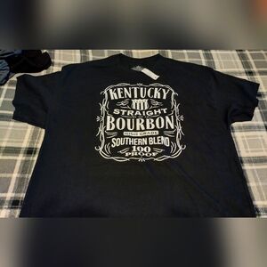 Kentucky Bourbon Tee Shirt black